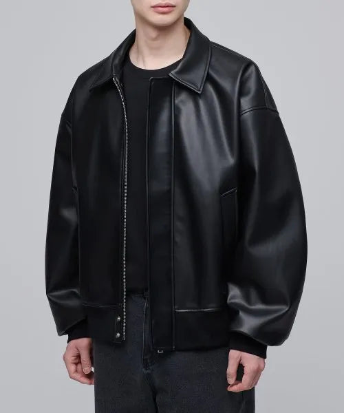 Leather Jacket - Black