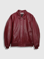 Leather Jacket - Maroon