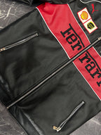Ferrari Leather Jacket - Black
